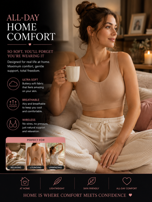 IBRASTAR Full Bust Lift Support Bra