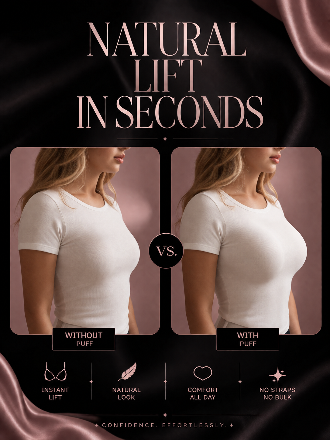 LIFTELLE 365 PUFF Care+ Nipple Covers