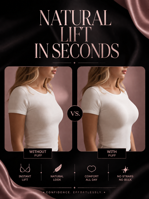 LIFTELLE 365 PUFF Care+ Nipple Covers