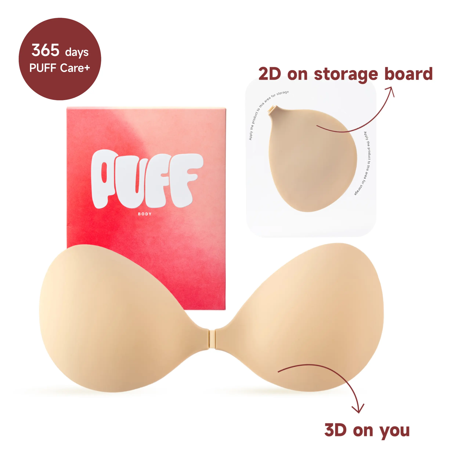 LIFTELLE 365 PUFF Care+ Nipple Covers